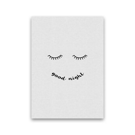 Good Night Quote Print By Orara Studio Print Only
