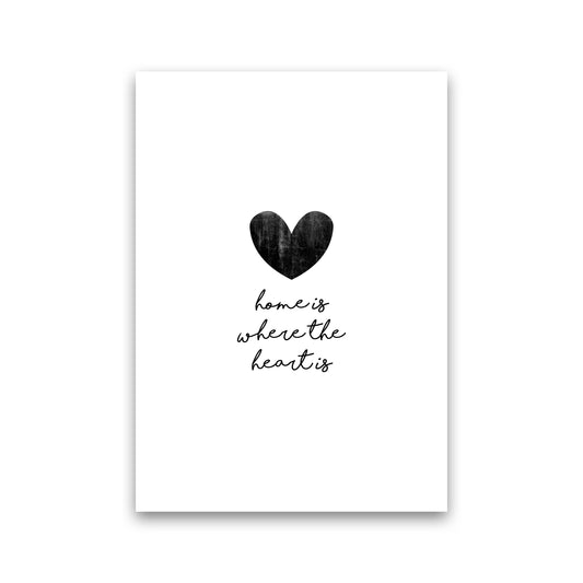Home Is Where The Heart Is Print By Orara Studio Print Only