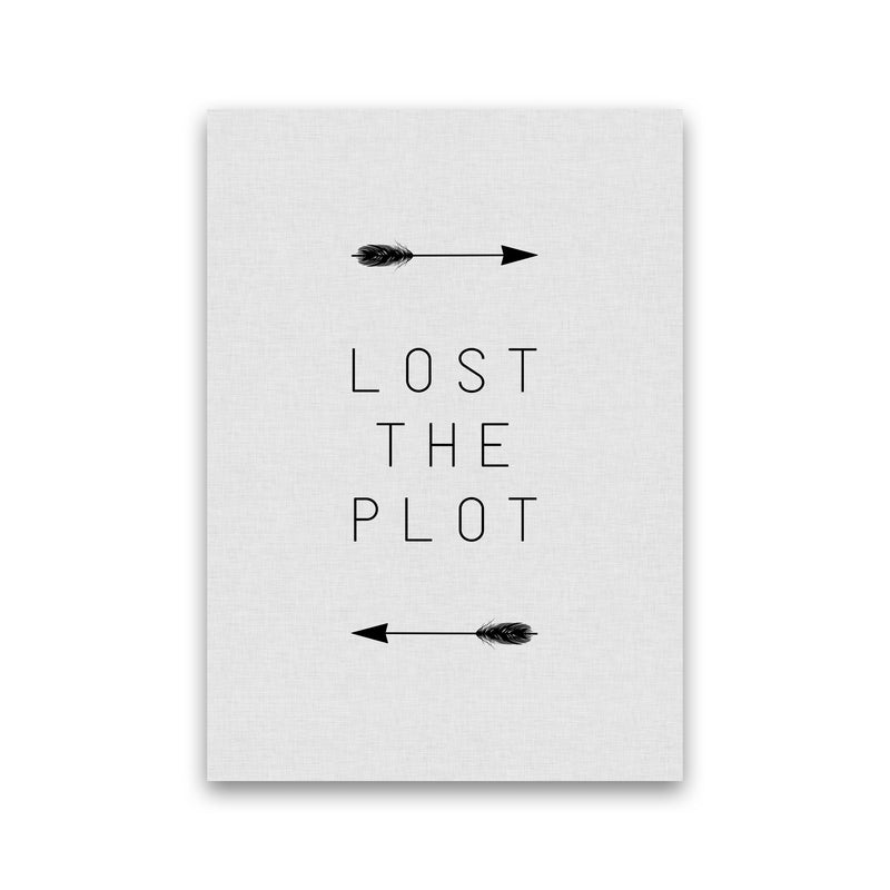 Lost The Plot Arrow Quote Print By Orara Studio Print Only