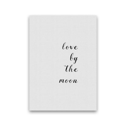Love By The Moon Print By Orara Studio Print Only