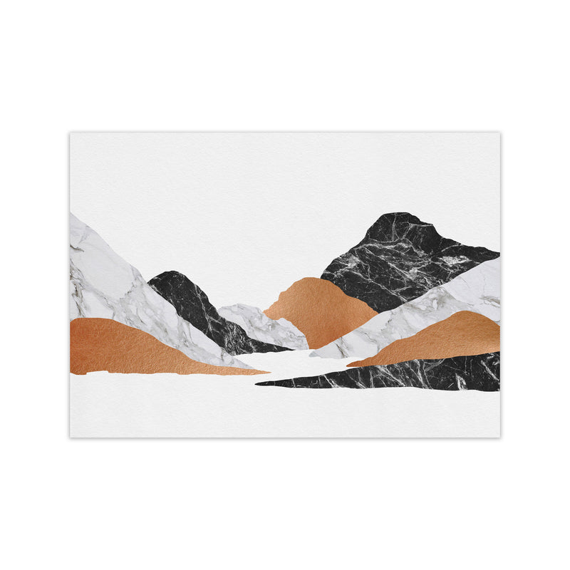 Marble Landscape II Print By Orara Studio, Framed Botanical & Nature Art Print Print Only