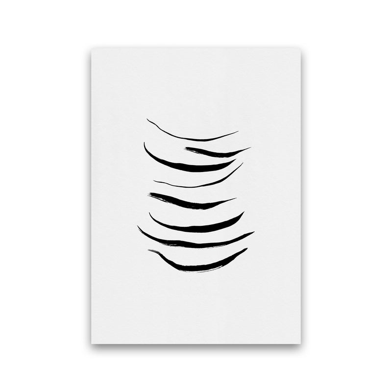 Minimalist Black Painting I Print By Orara Studio Print Only
