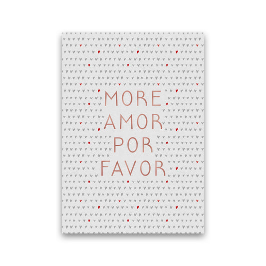 More Amor Pink Love Quote Print By Orara Studio Print Only