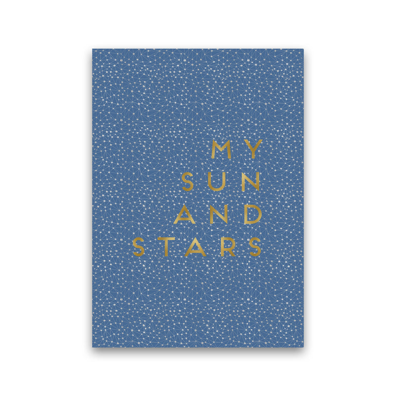 My Sun & Stars Print By Orara Studio Print Only