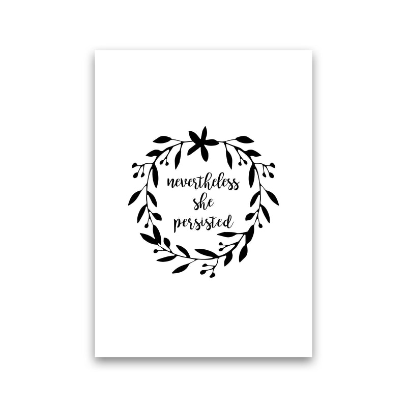 Nevertheless She Persisted Illustration Print By Orara Studio Print Only