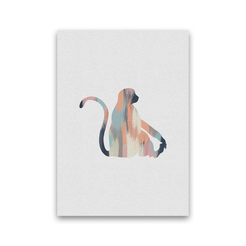 Pastel Monkey Print By Orara Studio Animal Art Print Print Only