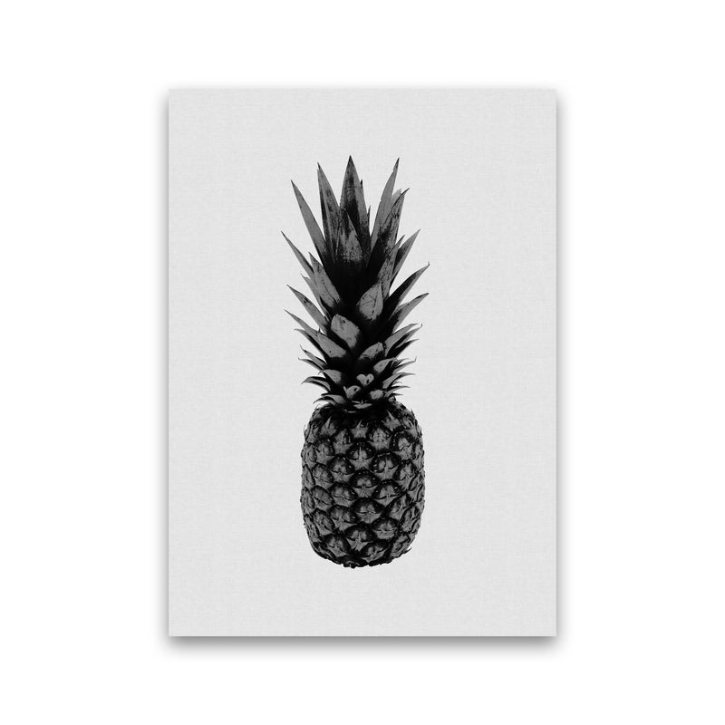 Pineapple Black & White Print By Orara Studio, Framed Kitchen Wall Art Print Only