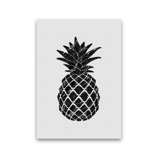 Pineapple Marble Print By Orara Studio, Framed Kitchen Wall Art Print Only