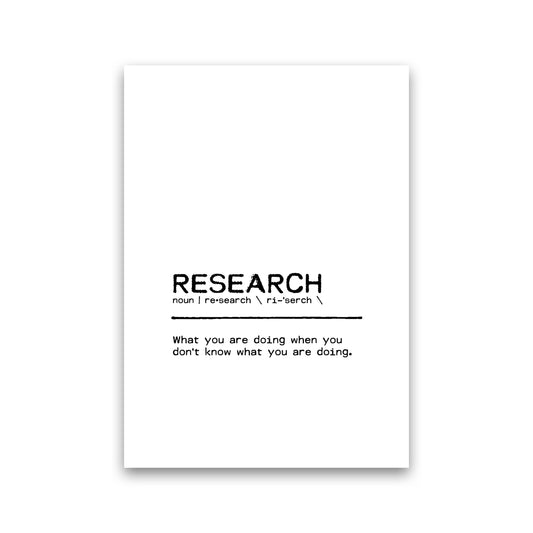 Re Definition Quote Print By Orara Studio Print Only