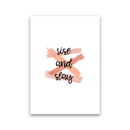 Rise & Slay Print By Orara Studio Print Only