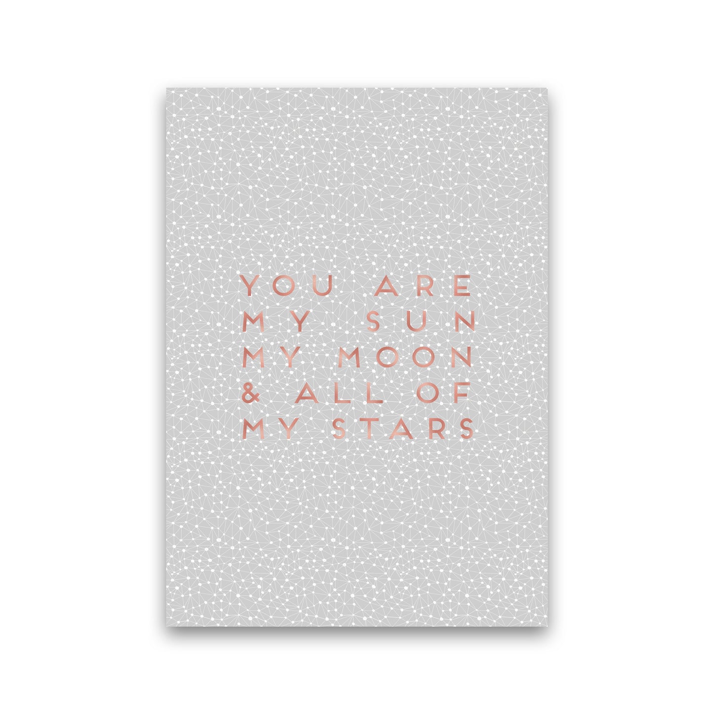 Sun, Moon & Stars Love Quote Print By Orara Studio Print Only