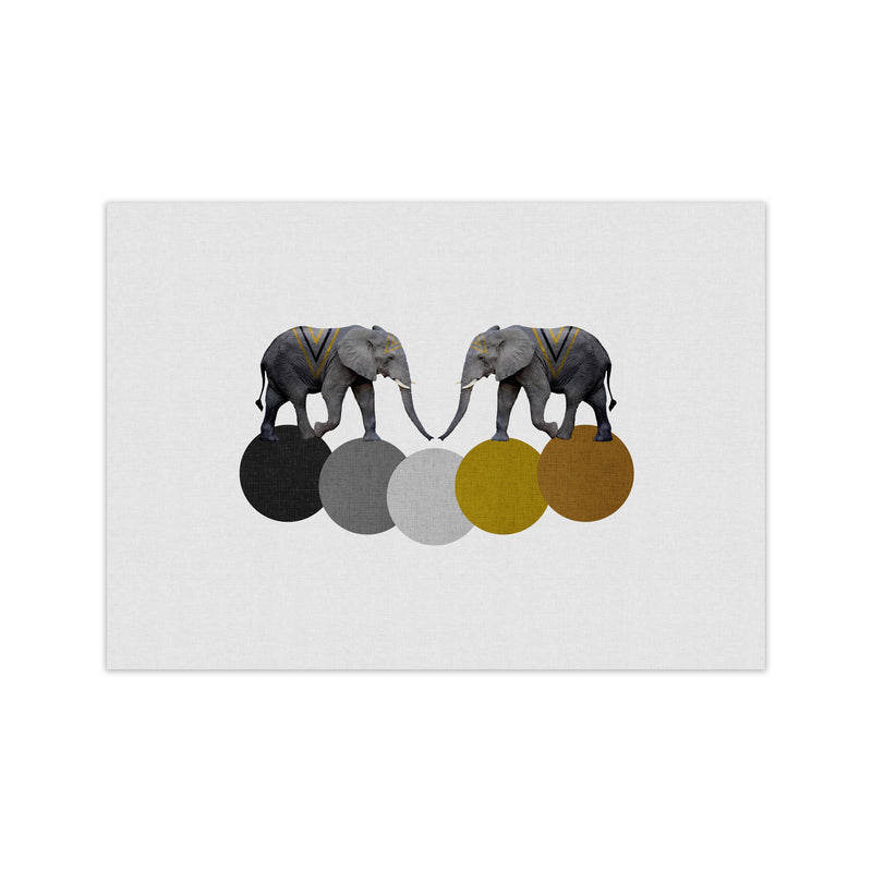 Tribal Elephants Print By Orara Studio Animal Art Print Print Only