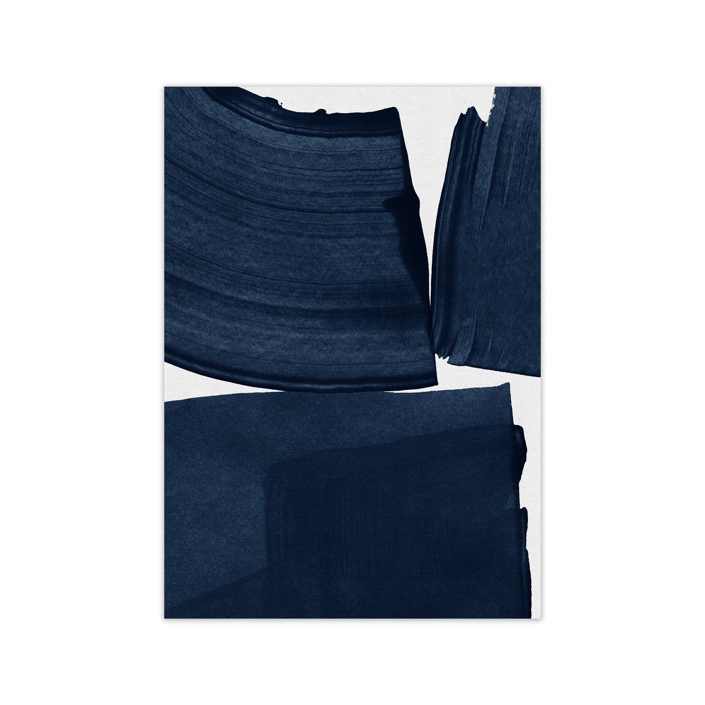 Minimalist Painting Blue I Art Print by Orara Studio A1 Print Only