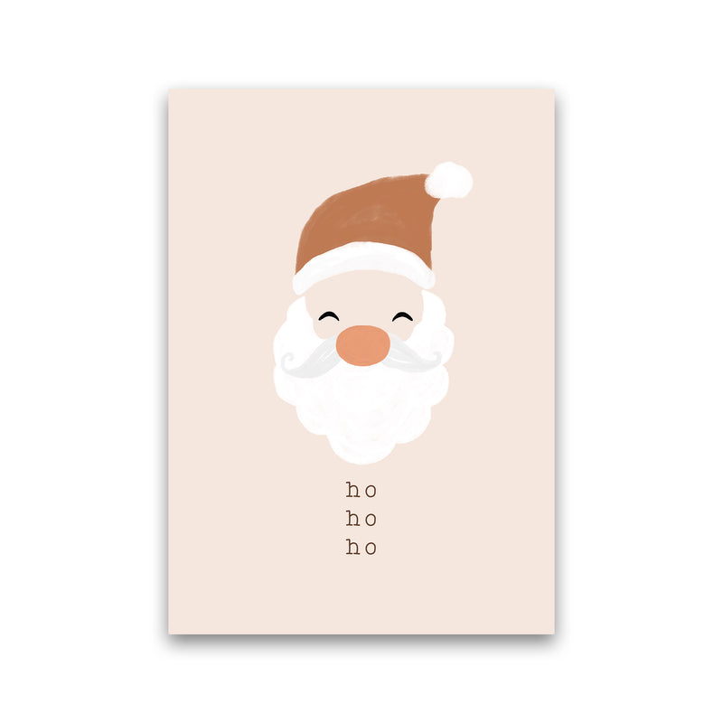 Ho Ho Ho Santa Christmas Art Print by Orara Studio Print Only
