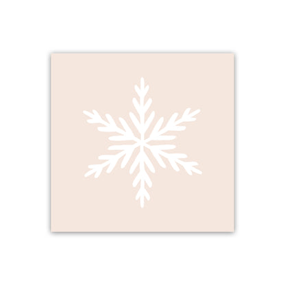 Snowflake Christmas Art Print by Orara Studio Print Only