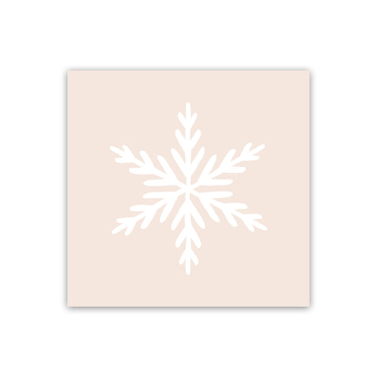 Snowflake Christmas Art Print by Orara Studio Print Only