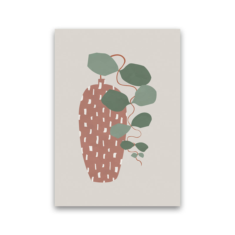 Terrazzo & Leaves Art Print by Orara Studios Print Only