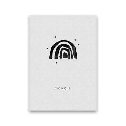 Quote Set - Boogie Art Print by Orara Studio Print Only
