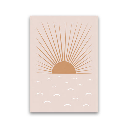 Blush Sun Art Print by Orara Studio Print Only