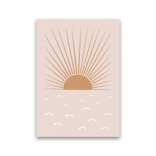 Blush Sun Art Print by Orara Studio Print Only
