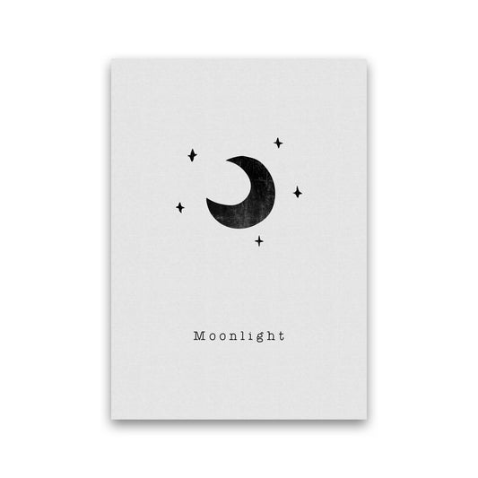 Quote Set - Moonlight Art Print by Orara Studio Print Only