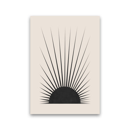 Minimal Sun Art Print by Orara Studio Print Only