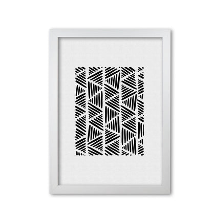 Black And White Abstract I Print By Orara Studio White Grain