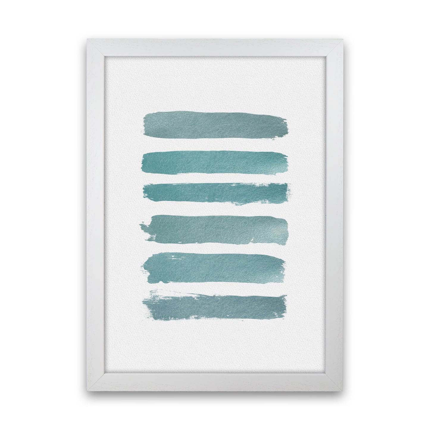 Ombre Turquoise Art Print by Orara Studio