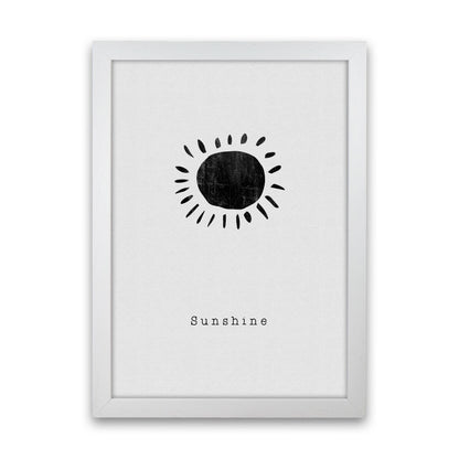 Quote Set - Sunshine Art Print by Orara Studio White Grain