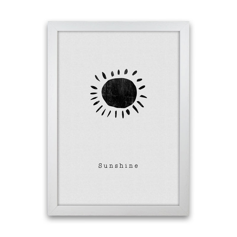 Quote Set - Sunshine Art Print by Orara Studio White Grain