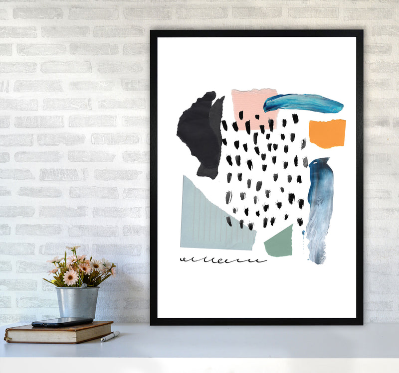Abstract Shapes Artboard Modern Print A1 White Frame