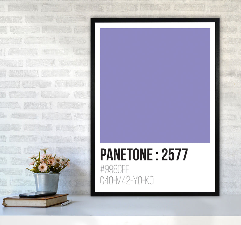 Panetone Colours 2577 Modern Print A1 White Frame