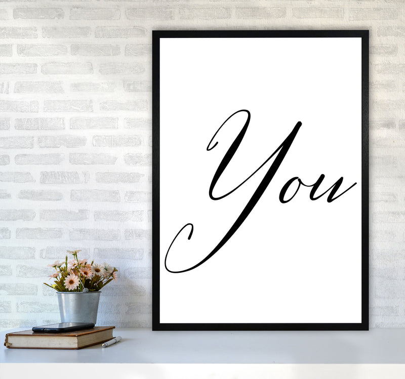 You Modern Print A1 White Frame