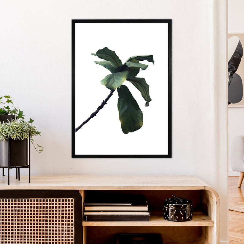 Plant Head Part Two  Art Print by Pixy Paper A1 White Frame