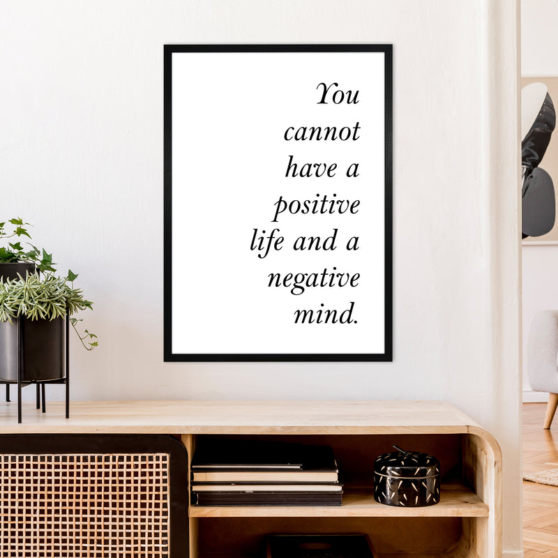 You Cannot Have  Art Print by Pixy Paper A1 White Frame