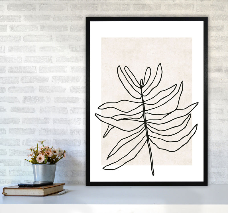 Autumn Wispa abstract Art Print by Pixy Paper A1 White Frame