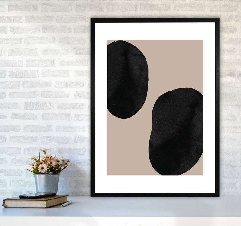 Autumn Alice abstract Art Print by Pixy Paper A1 White Frame