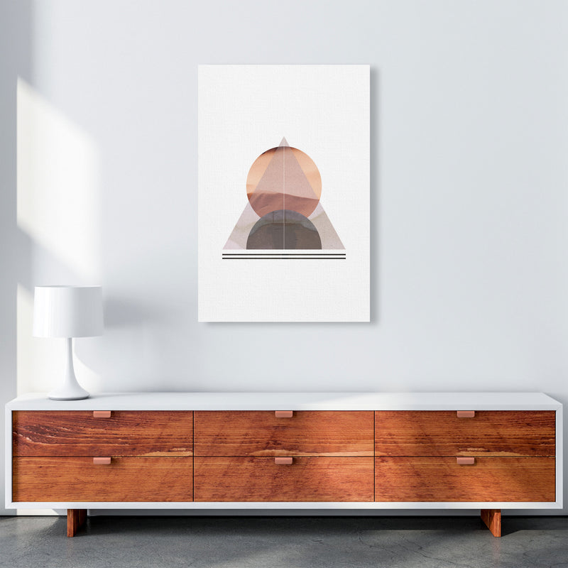 Abstract Sandstorm 2 Modern Print A1 Canvas