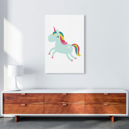 Children&#39;s Animals, Unicorn Modern Print A1 Canvas
