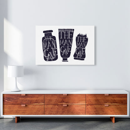 The Man Cave 4 Modern Print, Framed Bathroom Wall Art A1 Canvas