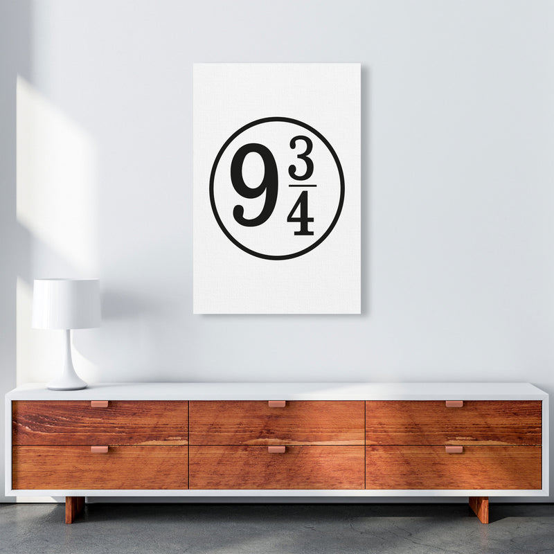 Platform 9 And 3/4 Framed Typography Wall Art Print A1 Canvas