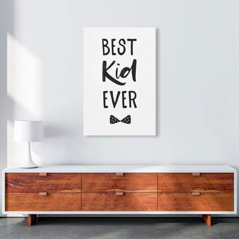 Best Kid Ever Black Framed Nursey Wall Art Print A1 Canvas