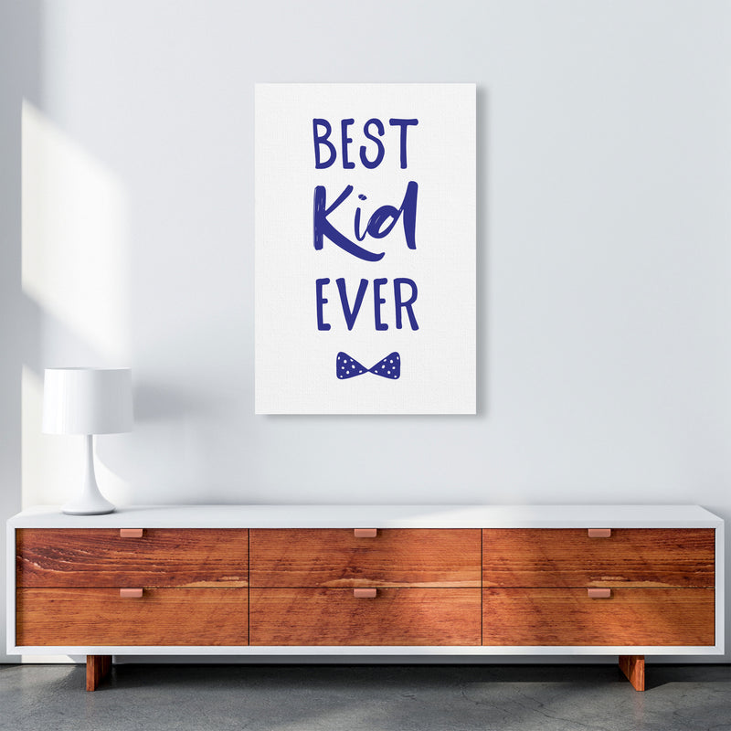Best Kid Ever Navy Framed Nursey Wall Art Print A1 Canvas