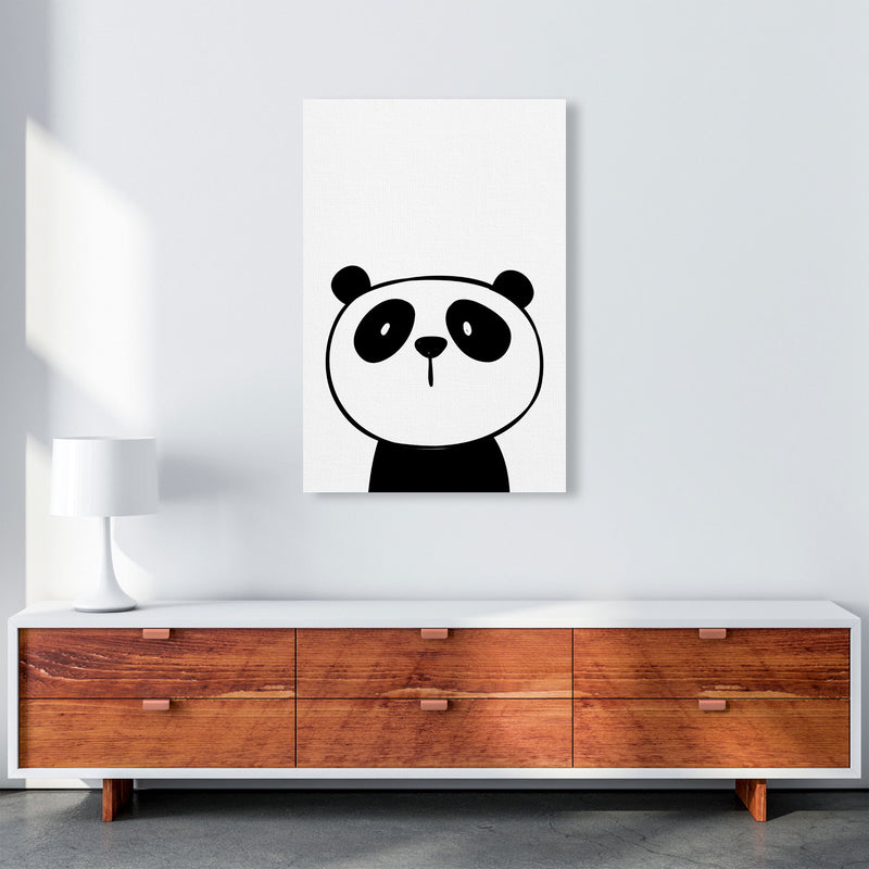 Scandi Panda Framed Nursey Wall Art Print A1 Canvas