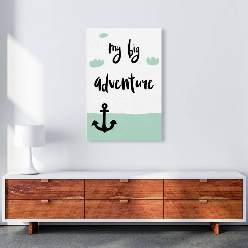 My Big Adventure Framed Typography Wall Art Print A1 Canvas