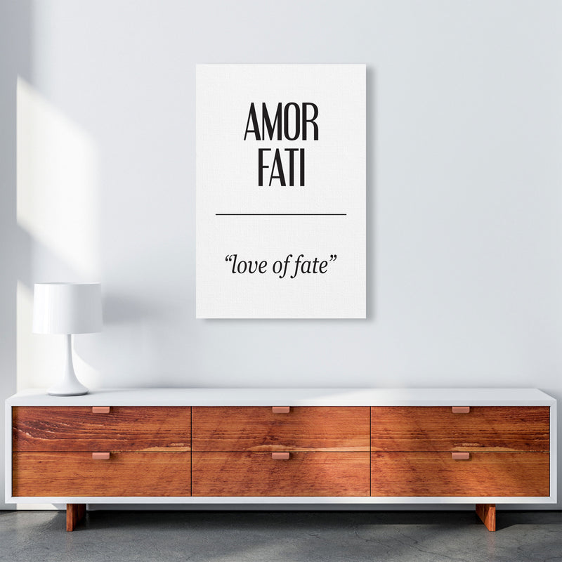 Amor Fati Framed Typography Wall Art Print A1 Canvas