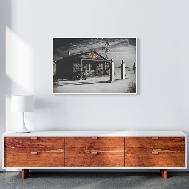 Texas Store Coca Cola Modern Print A1 Canvas