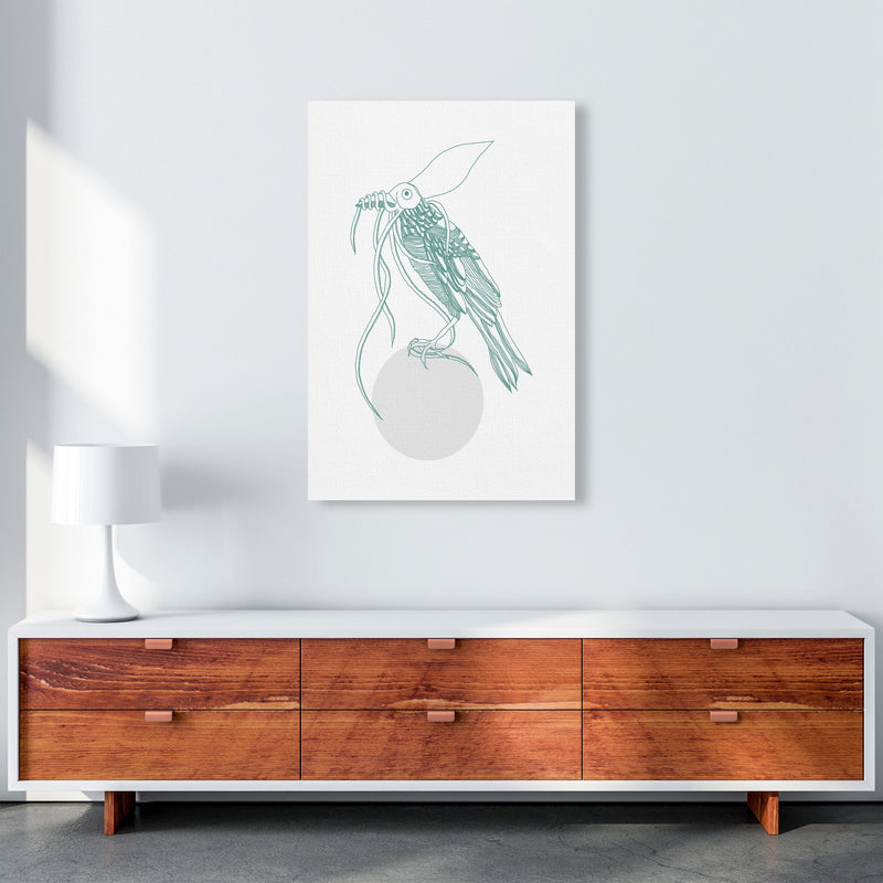 Marine Animals Bird Modern Print Animal Art Print A1 Canvas