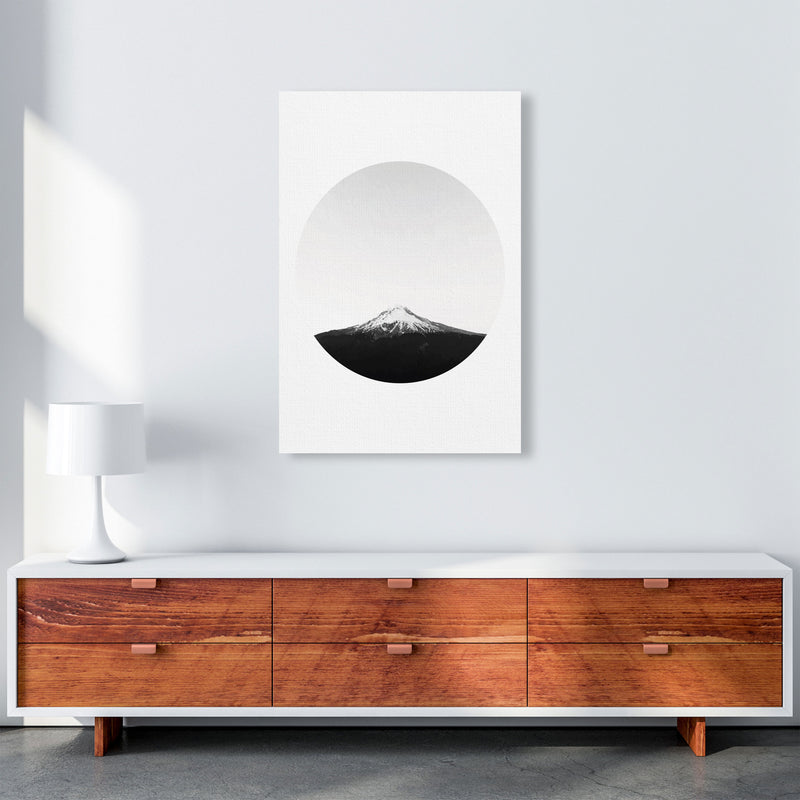 Abstract Mountain Modern Print A1 Canvas