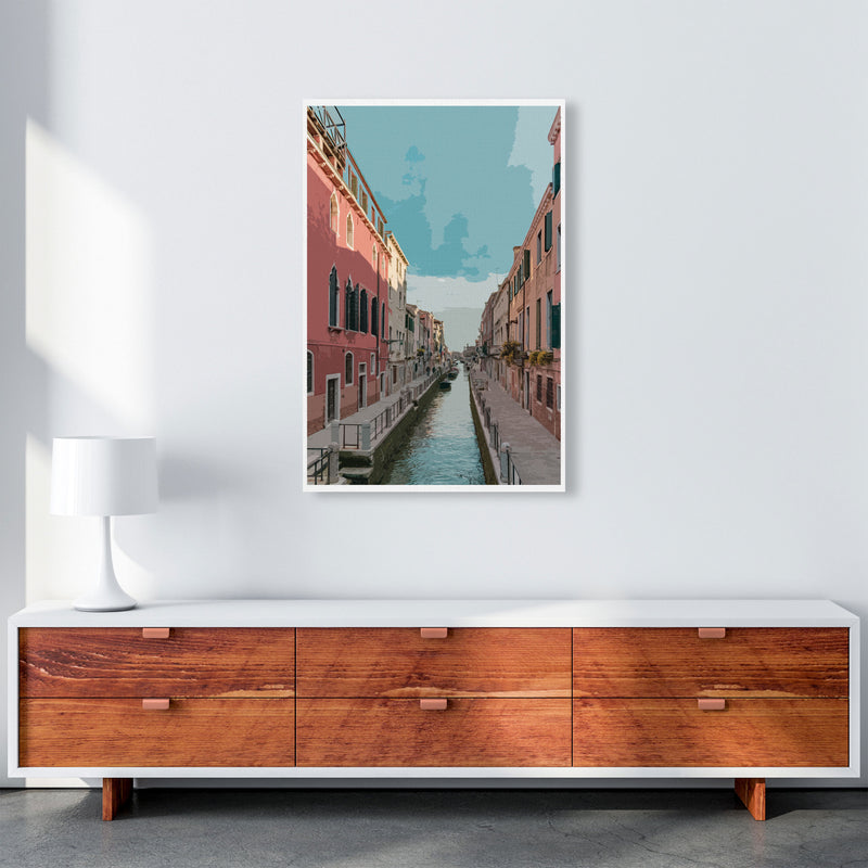 Venice Portrait 2 Modern Print A1 Canvas